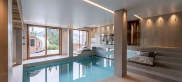 Chalet de lujo en Courchevel 1850 con piscina climatizada
