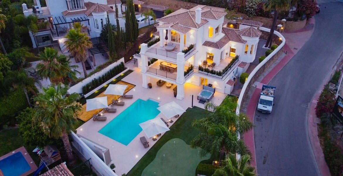 Luxueuse villa de 5 chambres dans la vallée du golf