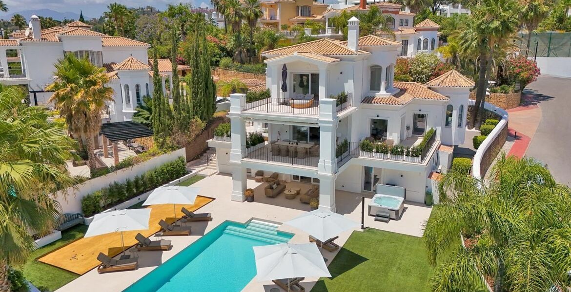 Luxueuse villa de 5 chambres dans la vallée du golf