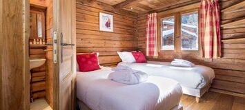 Cozy Log Cabin Chalet in La Tania, Three Valleys