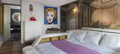 Elegante suite de un dormitorio en Courchevel