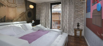 Elegante suite de un dormitorio en Courchevel