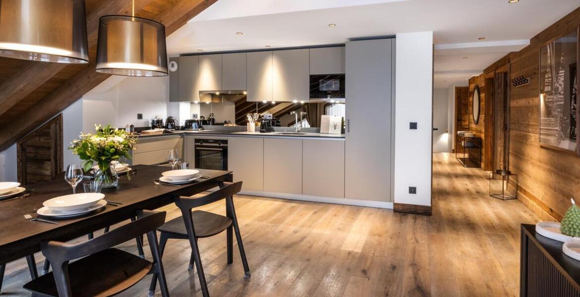 L'appartement duplex à Meribel 