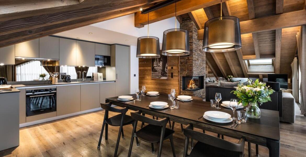 L'appartement duplex à Meribel 