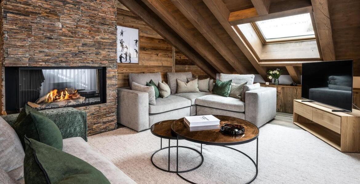 L'appartement duplex à Meribel 