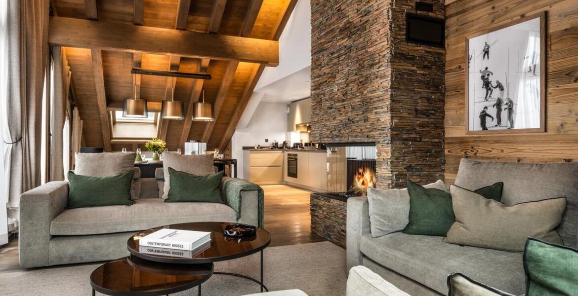 L'appartement duplex à Meribel 