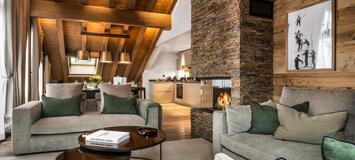 L'appartement duplex à Meribel 