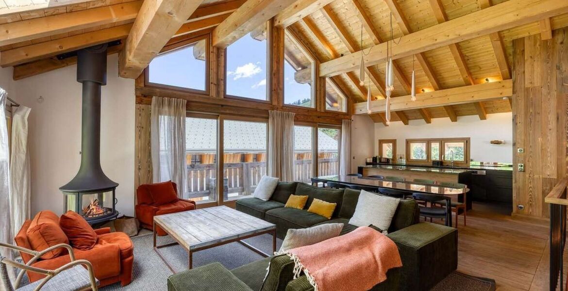 Résidence de montagne exclusive rénovée à Méribel