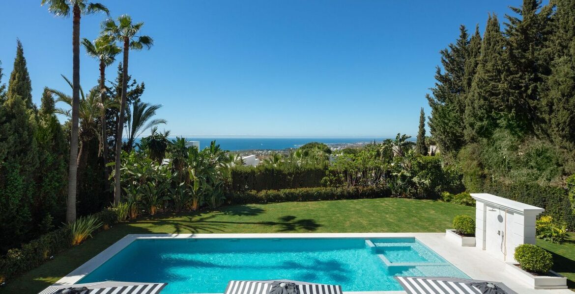 Villa de luxe à louer à Marbella Golden Mile