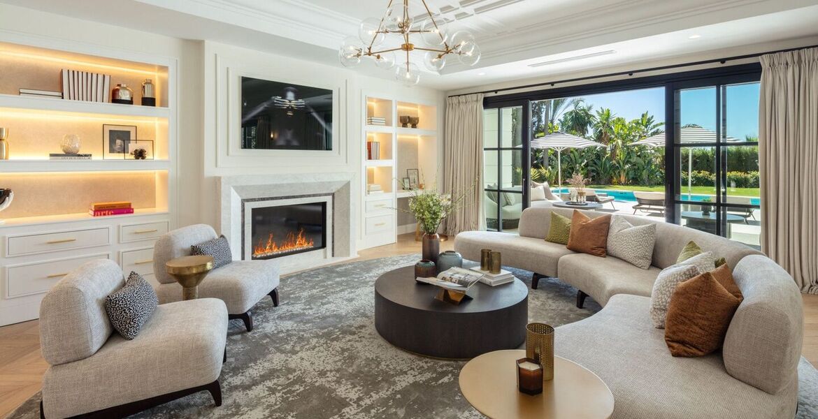 Villa de luxe à louer à Marbella Golden Mile