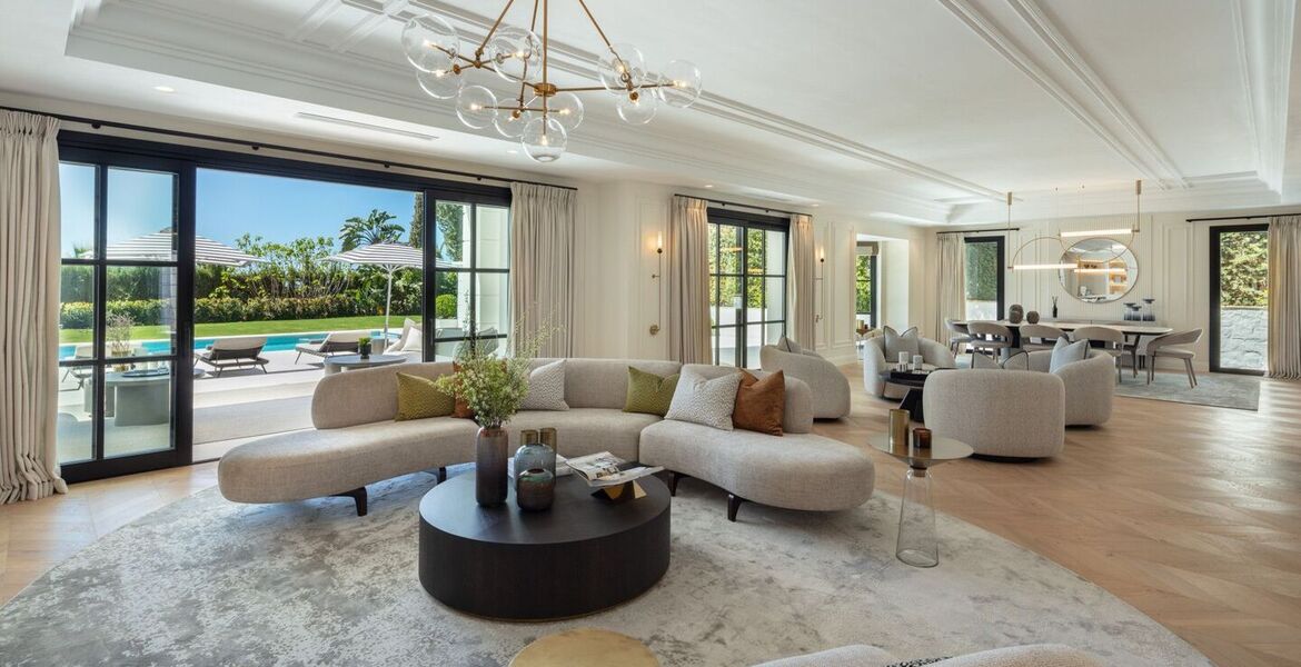 Villa de luxe à louer à Marbella Golden Mile