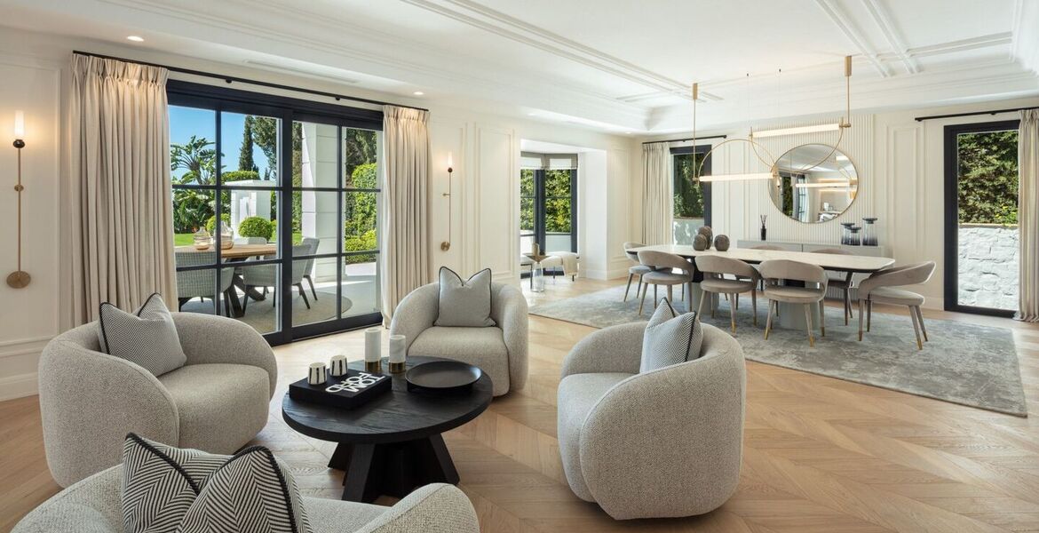 Villa de luxe à louer à Marbella Golden Mile