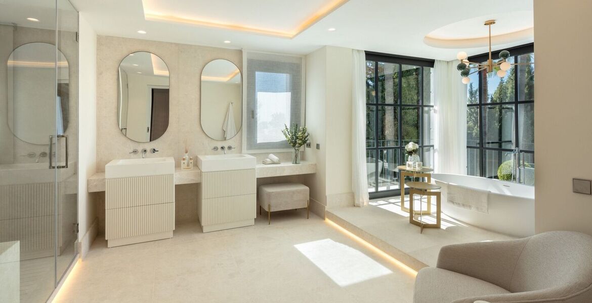 Villa de luxe à louer à Marbella Golden Mile