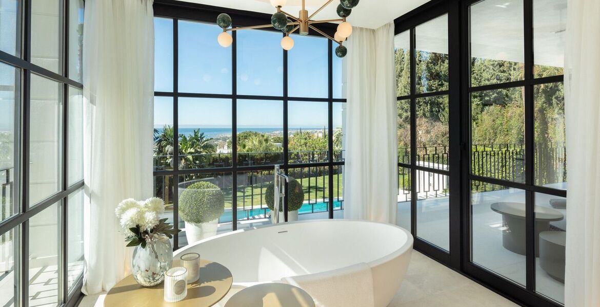 Villa de luxe à louer à Marbella Golden Mile