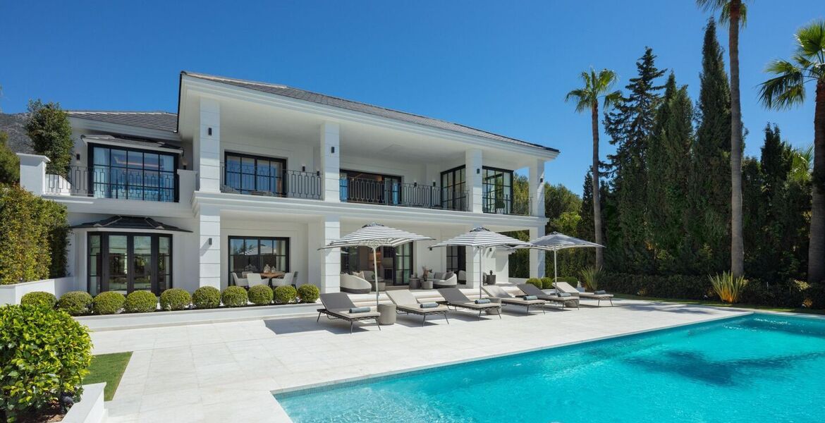 Villa de luxe à louer à Marbella Golden Mile