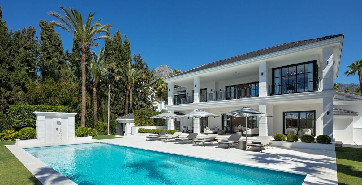 Villa de luxe à louer à Marbella Golden Mile