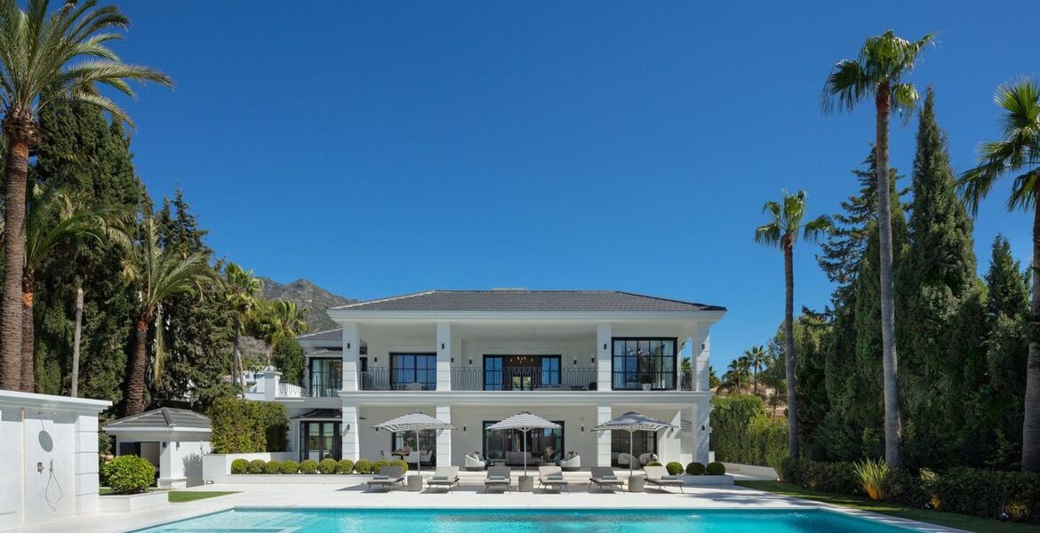 Villa de luxe à louer à Marbella Golden Mile