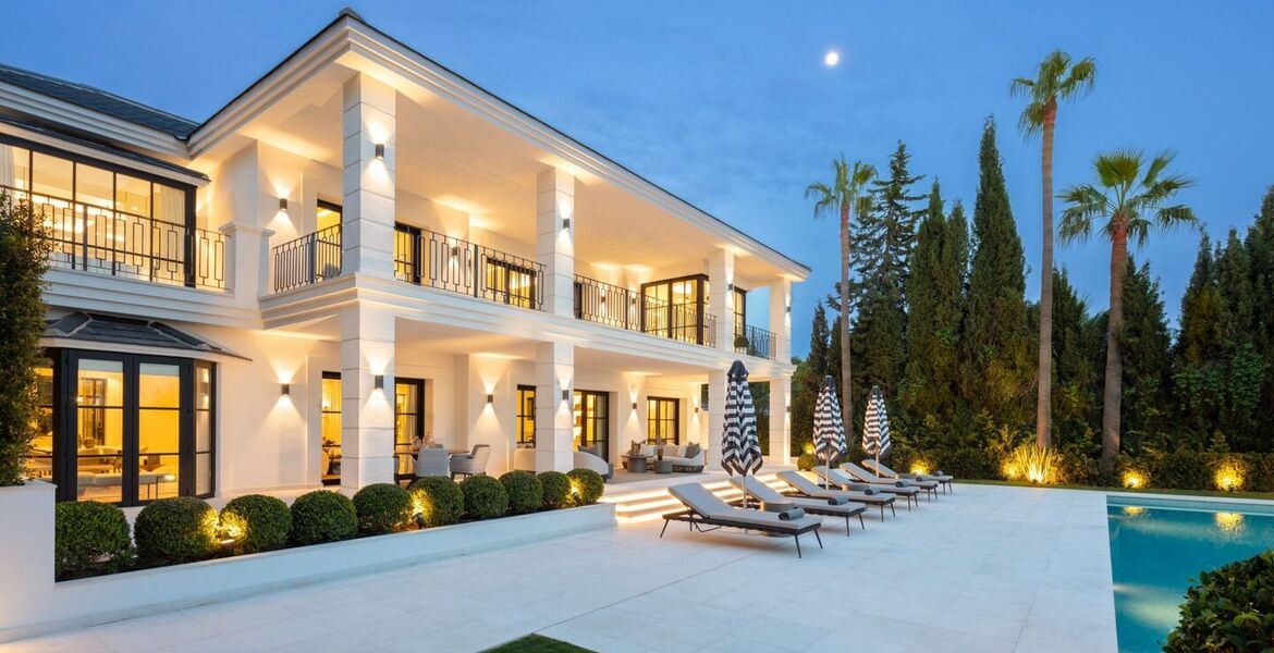 Villa de luxe à louer à Marbella Golden Mile