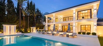 Villa de luxe à louer à Marbella Golden Mile