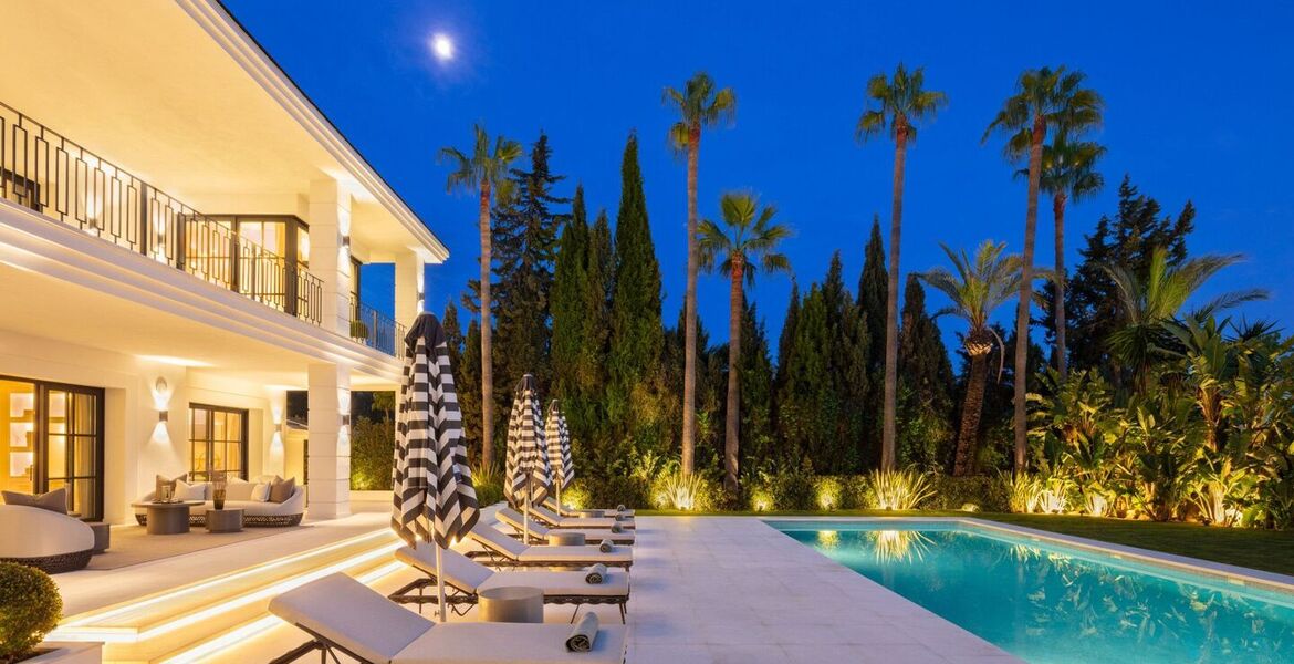 Villa de luxe à louer à Marbella Golden Mile