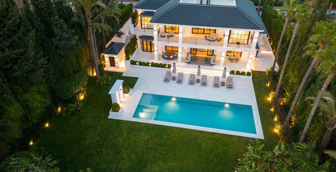 Villa de luxe à louer à Marbella Golden Mile