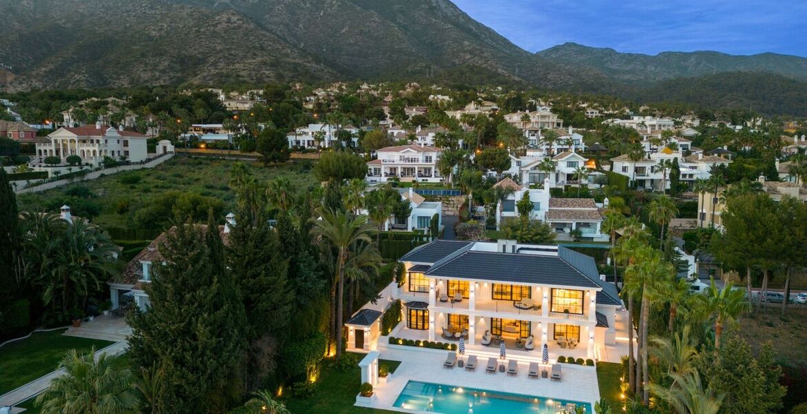 Villa de luxe à louer à Marbella Golden Mile
