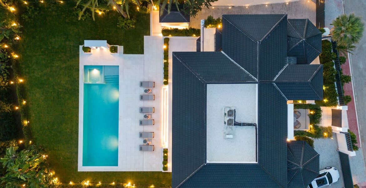 Villa de luxe à louer à Marbella Golden Mile