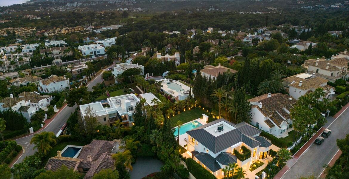 Villa de luxe à louer à Marbella Golden Mile