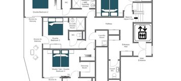 Penthouse for rent in Val d'isere