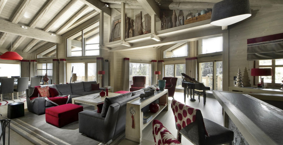 Luxury Ski-In/Ski-Out Chalet Rentals in Courchevel 1850