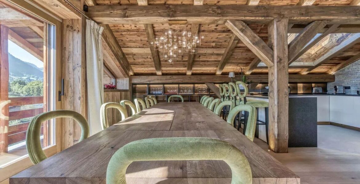 Un Lujoso Retiro Alpino en Megève