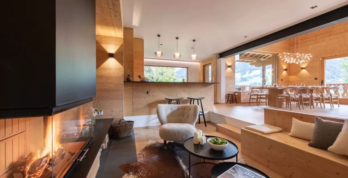 Chalet for rent in Megéve