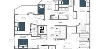  Chalet for rent  in Méribel French Alps France 