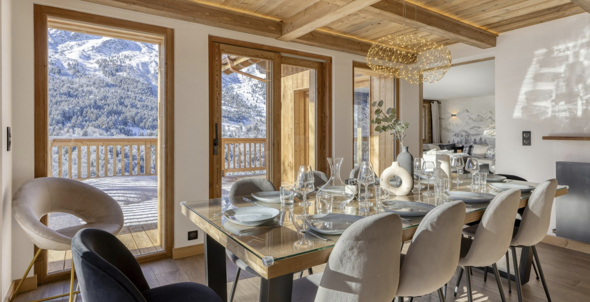 Chalet en alquiler en Méribel Alpes Francia