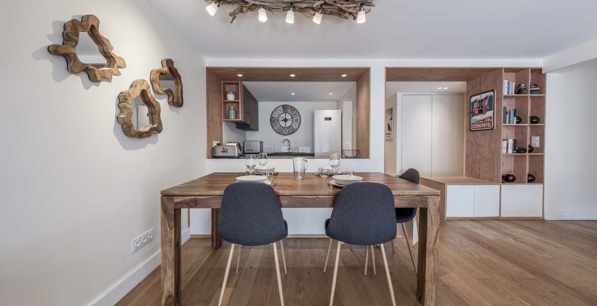 Apartment for rent in the center of Courchevel 1850