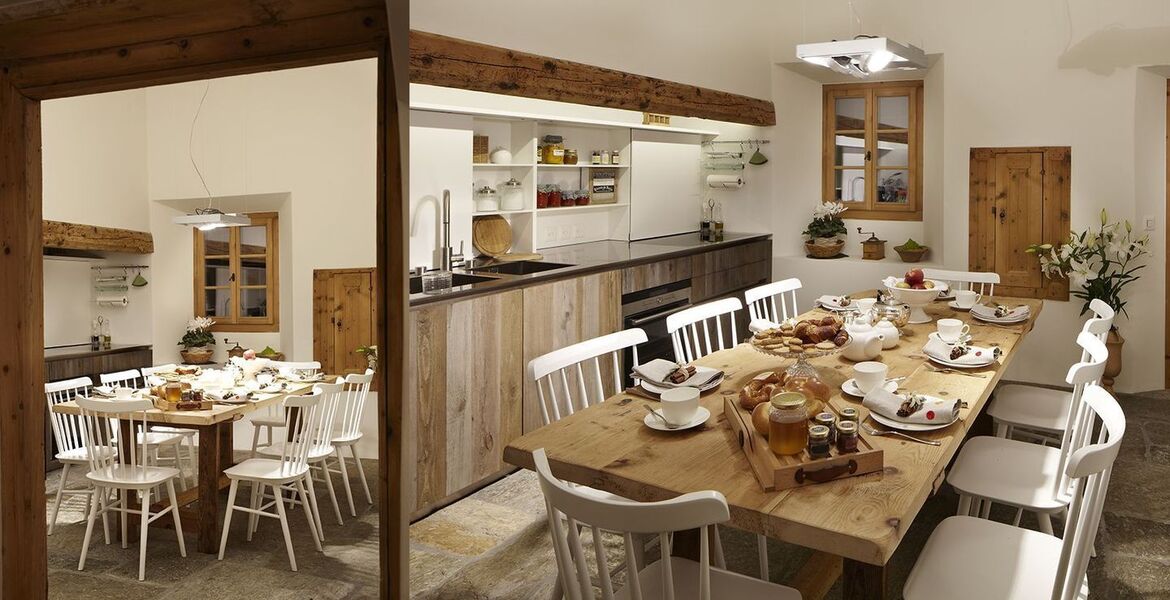 Appartement en Chalet à louer à La Punt-Chamues-ch