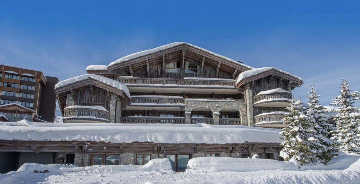 Apartamento con acceso directo a las pistas en Courchevel