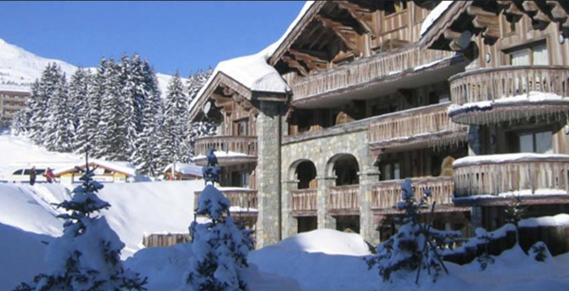 Apartamento con acceso directo a las pistas en Courchevel