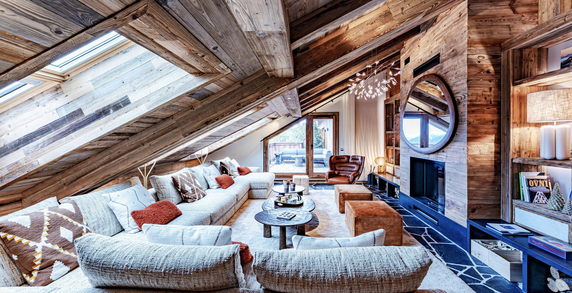 Penthouse for rent in Meribel