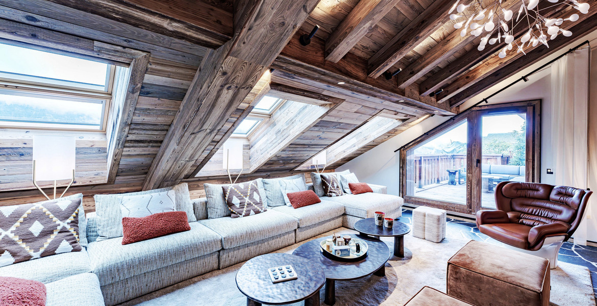 Penthouse for rent in Meribel