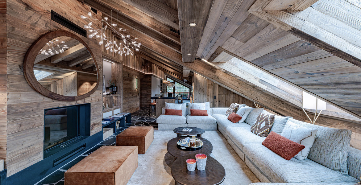Penthouse for rent in Meribel