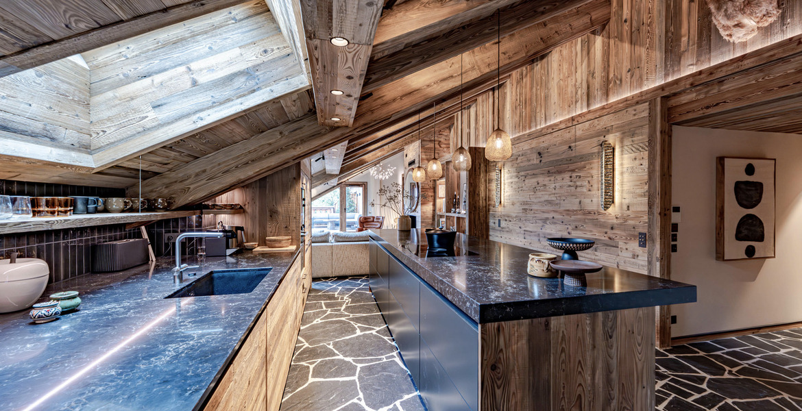 Penthouse for rent in Meribel
