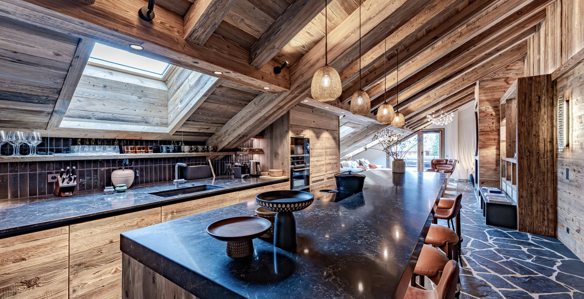 Penthouse for rent in Meribel