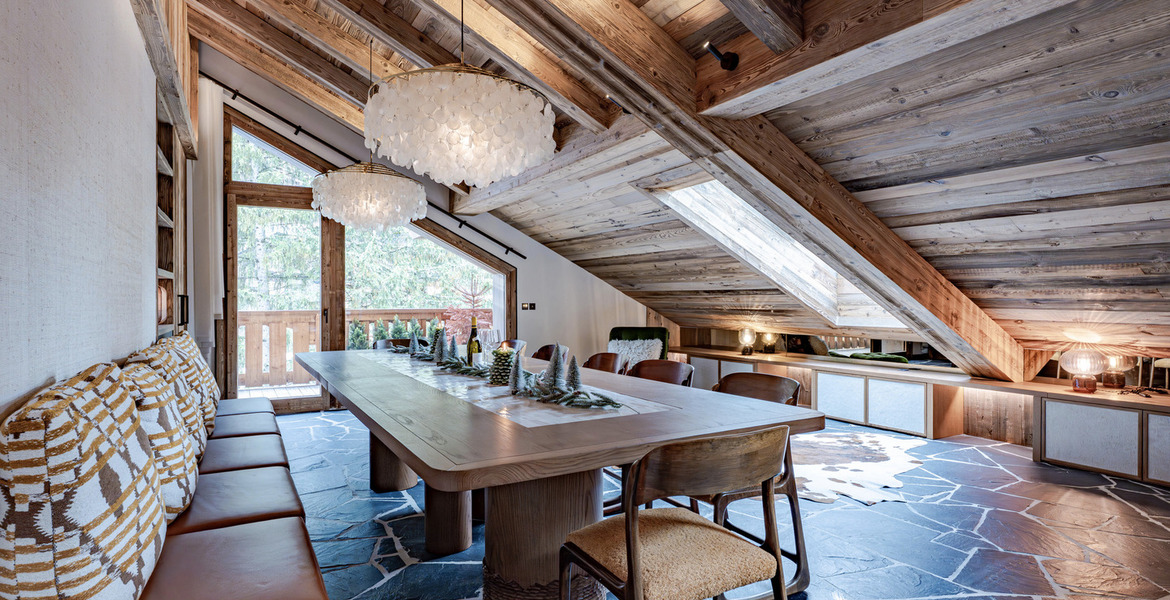 Penthouse for rent in Meribel