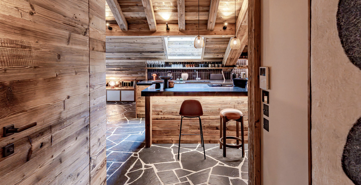 Penthouse for rent in Meribel