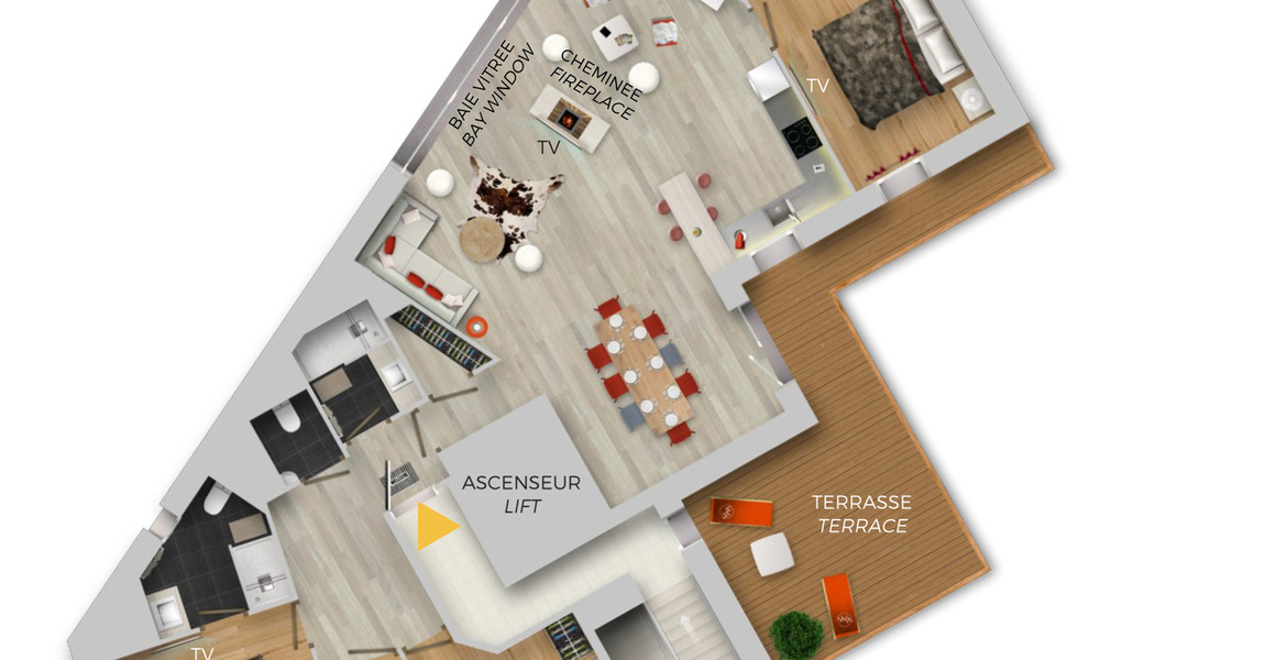 Apartamento en alquiler en Val Thorens French Alps France