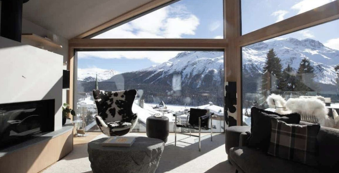 Chalet à louer à St. Moritz, Alpes suisses