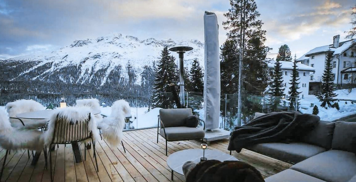 Chalet à louer à St. Moritz, Alpes suisses