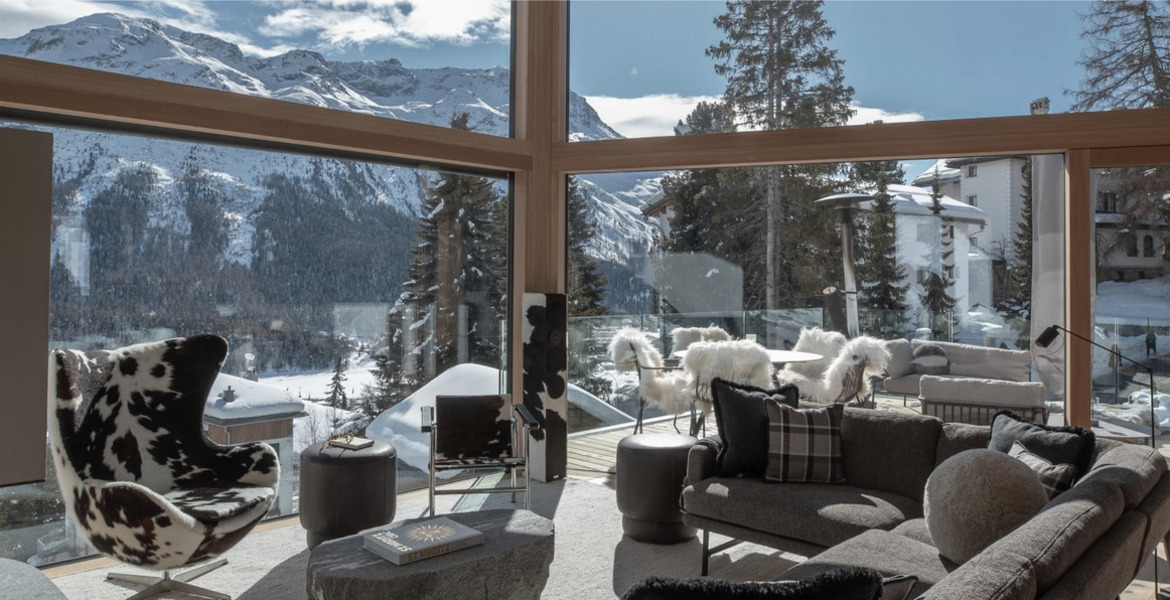 Chalet à louer à St. Moritz, Alpes suisses