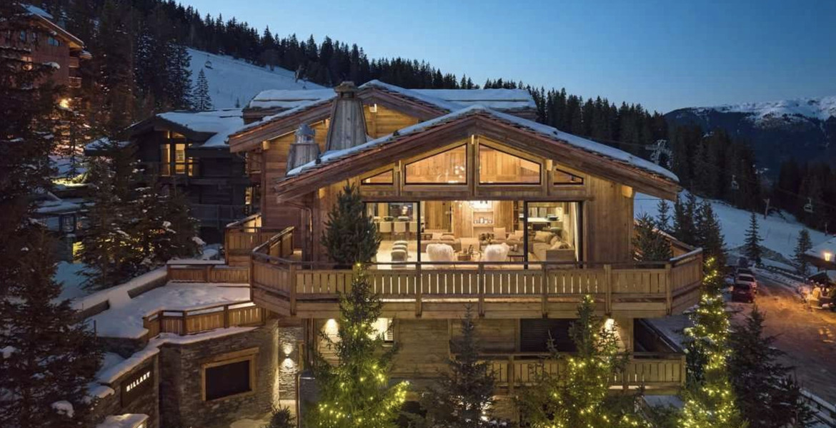 Luxury Chalet à louer à Courchevel 1850 ski in ski out